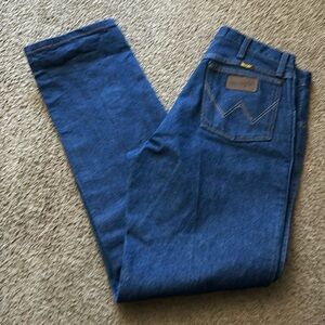 Wrangler patch jeans 34x34